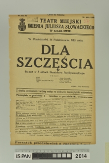 DLA SZCZĘŚCIA