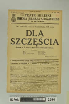 DLA SZCZĘŚCIA