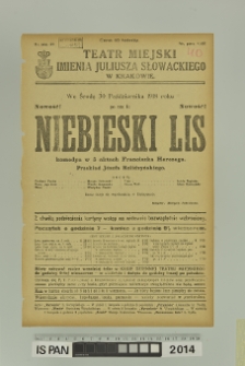 NIEBIESKI LIS