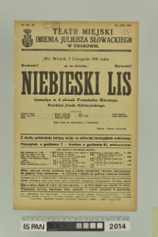 NIEBIESKI LIS