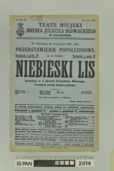 NIEBIESKI LIS