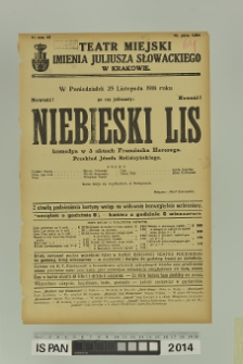 NIEBIESKI LIS