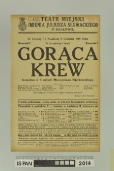 GORĄCA KREW