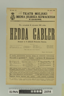 HEDDA GABLER