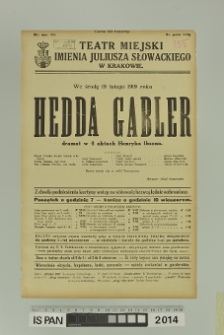 HEDDA GABLER
