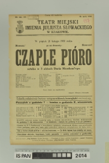 CZAPLE PIÓRO