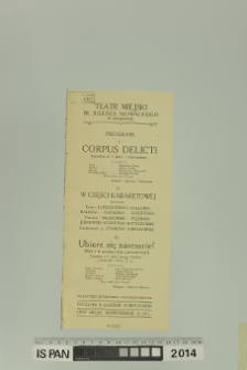 Corpus DELICTI