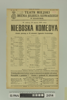 NIEBOSKA KOMEDYA