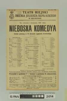 NIEBOSKA KOMEDYA