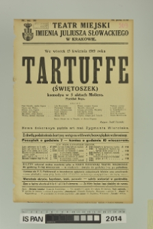TARTUFFE (Świętoszek)
