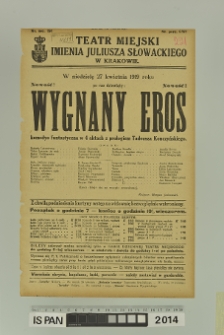 WYGNANY EROS