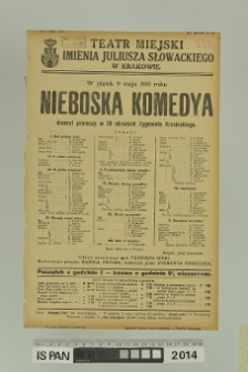 NIEBOSKA KOMEDYA