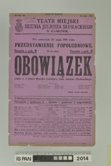 OBOWIĄZEK