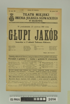 GŁUPI JAKÓB