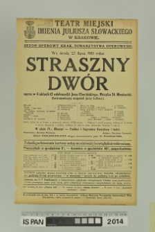 STRASZNY DWÓR