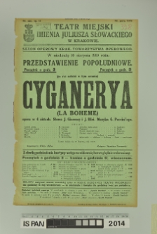 CYGANERYA (La Boheme)