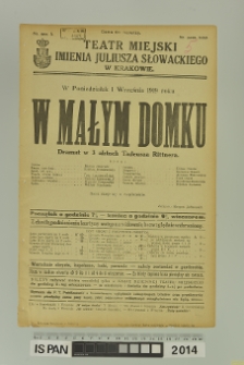 W MAŁYM DOMKU