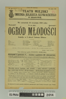 OGRÓD MŁODOŚCI