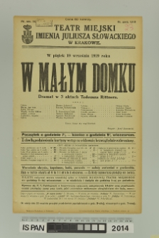 W MAŁYM DOMKU