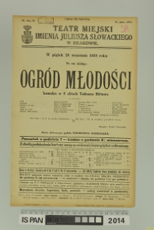 OGRÓD MŁODOŚCI