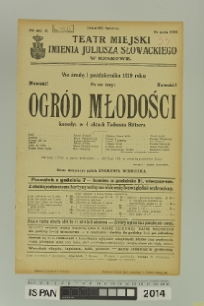 OGRÓD MŁODOŚCI