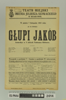 GŁUPI JAKÓB