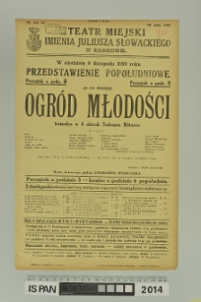 OGRÓD MŁODOŚCI