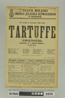 TARTUFFE (Świętoszek)