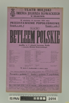BETLEEM POLSKIE