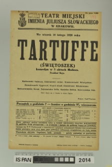 TARTUFFE ( Świętoszek)