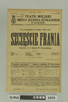 SZCZĘŚCIE FRANIA