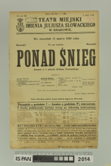 PONAD ŚNIEG