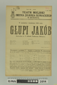 GŁUPI JAKÓB