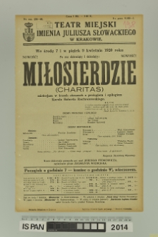 MIŁOSIERDZIE (Charitas )