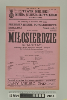 MIŁOSIERDZIE (Charitas )