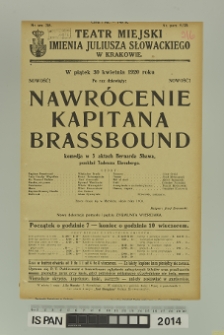NAWRÓCENIE KAPITANA BRASSBOUND