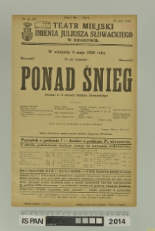 PONAD ŚNIEG