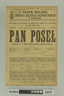 PAN POSEŁ