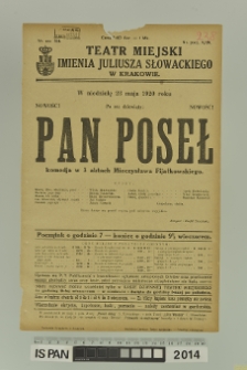 PAN POSEŁ