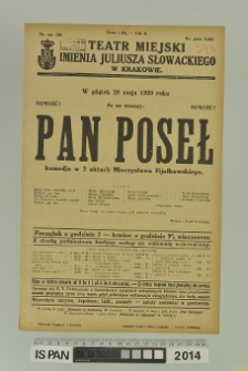 PAN POSEŁ