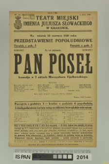 PAN POSEŁ
