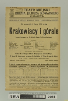 KRAKOWIACY I GÓRALE
