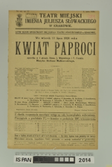 KWIAT PAPROCI