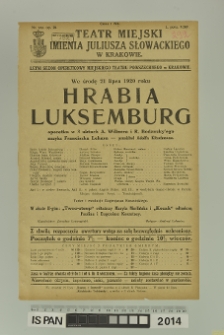 HRABIA LUKSEMBURG