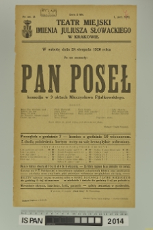 PAN POSEŁ