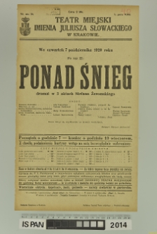 PONAD ŚNIEG