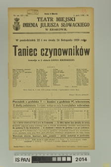 TANIEC CZYNOWNIKÓW