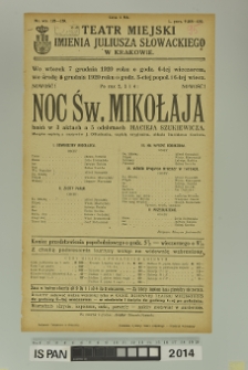 NOC ŚW. MIKOŁAJA