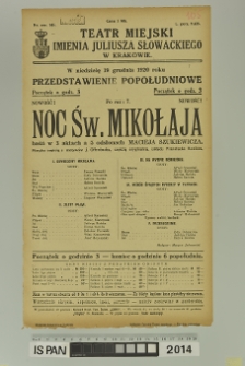 NOC ŚW. MIKOŁAJA