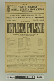 BETLEEM POLSKIE